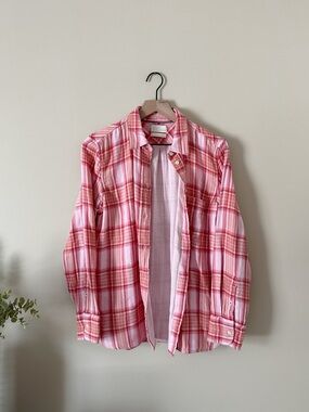 J. Crew Classic-fit Plaid Shirt in Blush Pink Tartan
